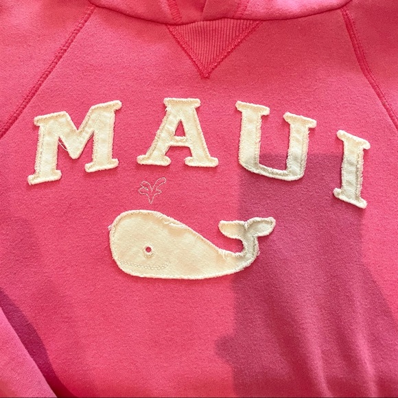 Pink Maui whale hoodie - Picture 2 of 3